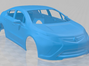 opel ampera 2011 printable body car 3D Print Model