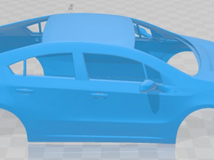 opel ampera 2011 printable body car 3D Print Model
