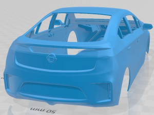 opel ampera 2011 printable body car 3D Print Model