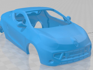 renault wind 2010 printable body car 3D 打印模型