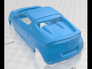 renault wind 2010 printable body car 3D 打印模型