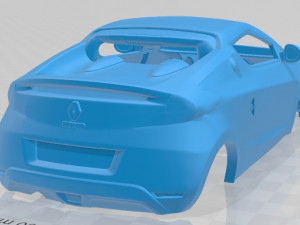 renault wind 2010 printable body car 3D 打印模型