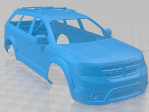 dodge journey 2011 printable body car 3D Print Model
