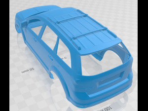 dodge journey 2011 printable body car 3D Print Model