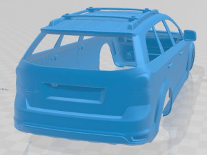 dodge journey 2011 printable body car 3D Print Model