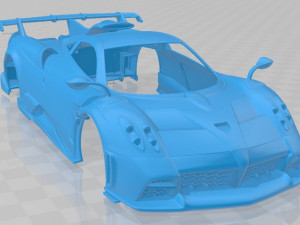 pagani imola 2021 printable body car 3D प्रिंट मॉडल