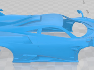 pagani imola 2021 printable body car 3D प्रिंट मॉडल