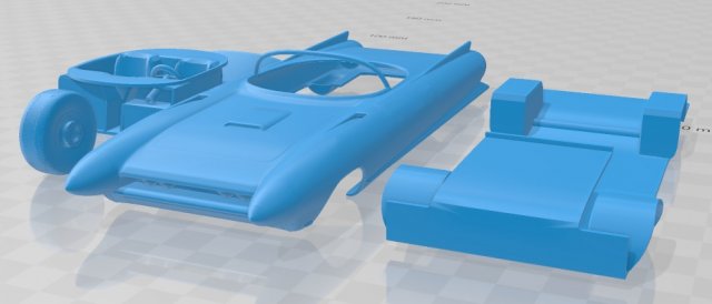 cadillac cyclone 1959 printable car 3D-Druckmodell .c4d .max .obj .3ds .fbx .stl .blend 