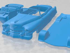 cadillac eldorado 1953 printable car 3D Print Model