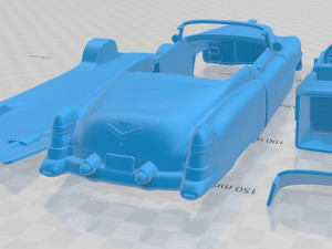 cadillac eldorado 1953 printable car 3Dプリントモデル