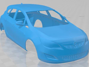 opel astra j 2011 printable car 3D Print Model