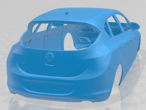 opel astra j 2011 printable car 3D Принт Модель