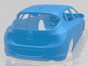 opel astra j 2011 printable car 3D Print Model