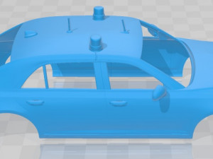 aurus senat 4123 sedan guard 2018 printable body car 3D-Druckmodell