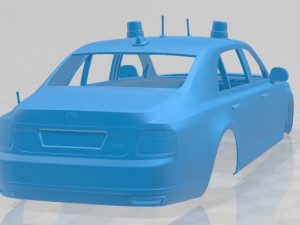 aurus senat 4123 sedan guard 2018 printable body car 3D-Druckmodell