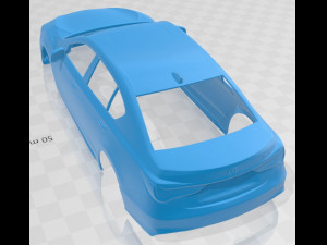 acura rlx sport hybrid sh awd 2017 printable body car 3D Print Model