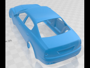 maserati quattroporte 2004 printable body car Modello di stampa 3D