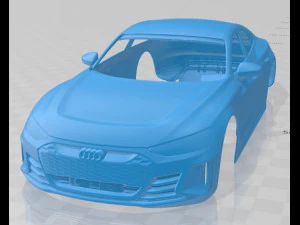 audi rs e-tron gt printable body car 3D 打印模型