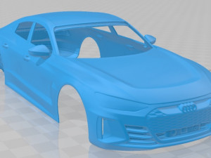 audi rs e-tron gt printable body car 3D printmodel