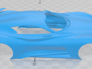 infiniti vision gran turismo 2014 printable body car 3D-printmodel