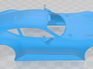 mercedes vision gran turismo concept printable body car Modelo de impresión 3D