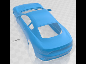 maserati gran turismo 2011 printable body car Modello di stampa 3D