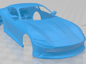 ferrari roma 2020 printable body car 3D प्रिंट मॉडल