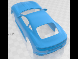 ferrari roma 2020 printable body car 3D प्रिंट मॉडल