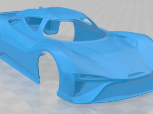 nio ep9 2017 printable body car 3D Print Model