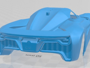 nio ep9 2017 printable body car 3D Print Model