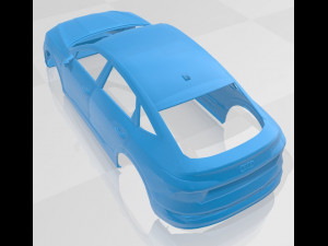audi e-tron sportback printable body car 3D Принт Модель