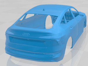 audi e-tron sportback printable body car 3D Принт Модель