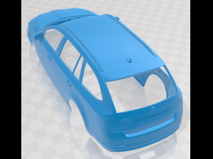 skoda octavia 2013 combi printable body car 3D-printmodel