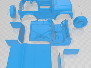 suzuki jimny 1977 printable car Model Cetak 3D