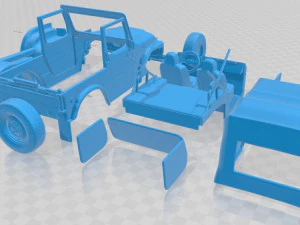 suzuki jimny 1977 printable car 3D Print Model