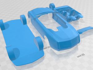 cadillac ciel 2011 printable car Modèles 3D en vedette
