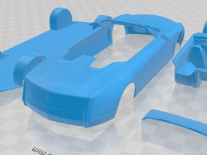 cadillac ciel 2011 printable car Modèles 3D en vedette