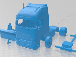 volvo fh16 2020 printable truck 3D Print Model