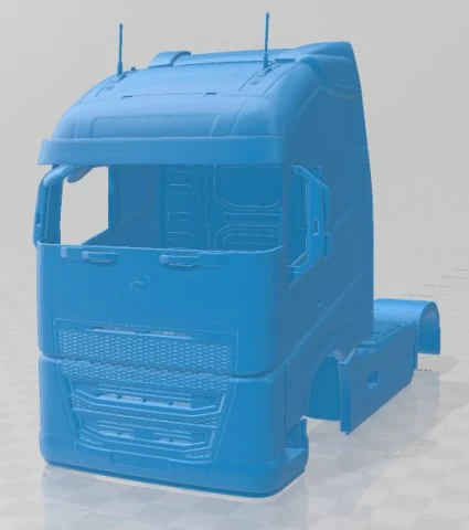 volvo fh16 2020 printable body truck 3D Print Model .c4d .max .obj .3ds .fbx .stl .blend