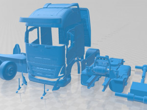 volvo fh16 2020 printable truck 3D Print Model