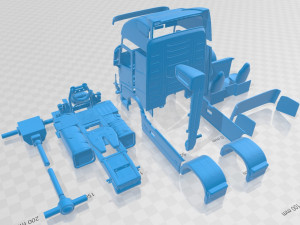 volvo fh16 2020 printable truck 3D Print Model