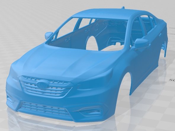 subaru legacy touring 2020 printable car 3D Принт Модель .c4d .max .obj .3ds .fbx .stl .blend 