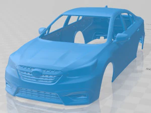 Subaru Legacy Touring 2020 zum Ausdrucken 3D Druckmodell