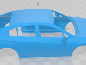subaru legacy touring 2020 printable car 3D Принт Модель