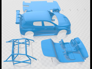 seat leon cupra 2020 competicion printable car Model do druku 3D