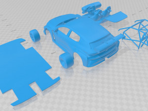seat leon cupra 2020 competicion printable car Model do druku 3D