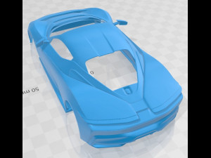 pininfarina battista 2020 printable body car Modelo de impresión 3D