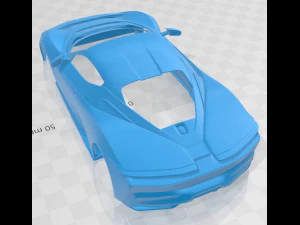 pininfarina battista 2020 printable body car 3D Print Model