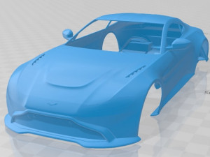 aston martin vantage amr 2020 printable body car 3D Print Model
