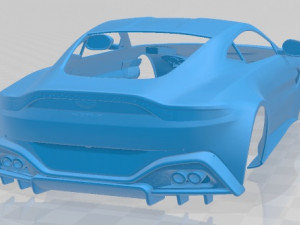 aston martin vantage amr 2020 printable body car 3Dプリントモデル
